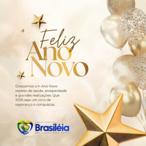 1º de janeiro: Feliz Ano Novo!