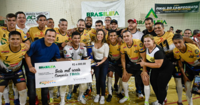 Final do campeonato de futsal 2021 lota ginásio de esporte em Brasiléia Final do campeonato de futsal 2021 lota ginásio de esporte em Brasiléia