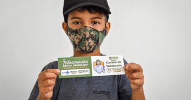 Prefeitura de Brasileia inicia vacinação de crianças entre 5 e 11 anos