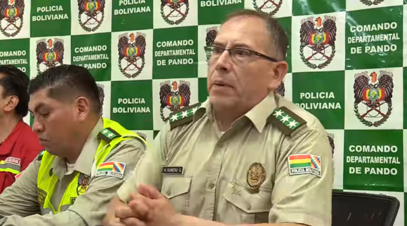 Comandante da Polícia de Cobija diz não admitir mais bloqueios em pontes que ligam Bolívia ao Brasil