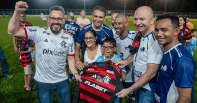 Sena Madureira recebe jogo solidário promovido pelo senador Alan Rick com presença do ex-Flamengo Léo Moura Sena Madureira recebe jogo solidário promovido pelo senador Alan Rick com presença do ex-Flamengo Léo Moura