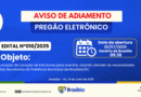 PE N°010/2025 – AVISO DE ADIAMENTO